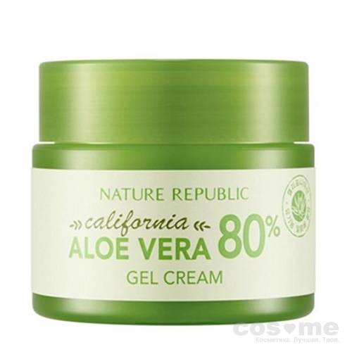 Гель-крем из Калифорнийского Алоэ Вера Nature Republic California Aloe Vera 80% Gel Cream — COS ❤️ ME.RU