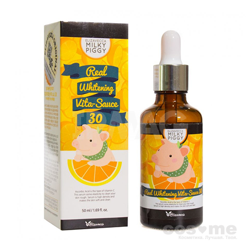 Ампульная сыворотка Elizavecca Milky Piggy Real White Vita-Sauce 30% — COS ❤️ ME.RU