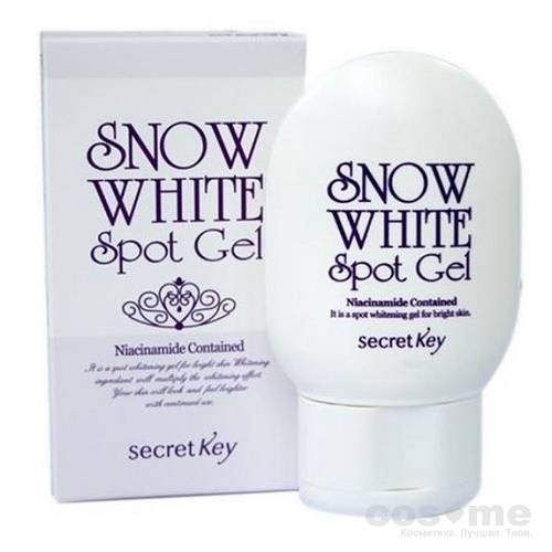Гель для лица и тела осветляющий Secret Key Snow White Spot Gel — COS ❤️ ME.RU