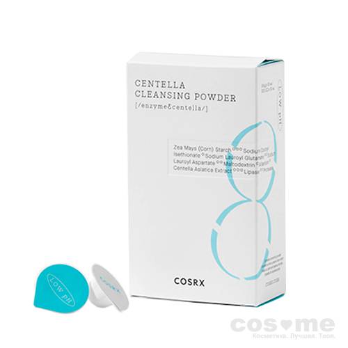 Пудра очищающая с экстрактом центеллы COSRX Low pH Centella Cleansing Powder — COS ❤️ ME.RU