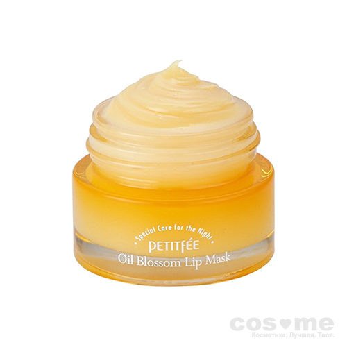 Маска для губ Petitfee Oil Blossom Lip Mask (Sea Buckthorn oil) — COS ❤️ ME.RU