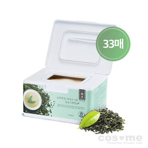 Маска для лица тканевая набор A'PIEU Daily Sheet Mask Green Tea — COS ❤️ ME.RU