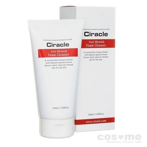 Пенка для умывания для жирной кожи Ciracle Anti-Acne Anti-Blemish Foam Cleanser — COS ❤️ ME.RU