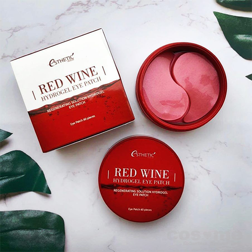 Патчи для глаз с экстрактом красного вина Esthetic House Red Wine Hydrogel Eye Patch — COS ❤️ ME.RU