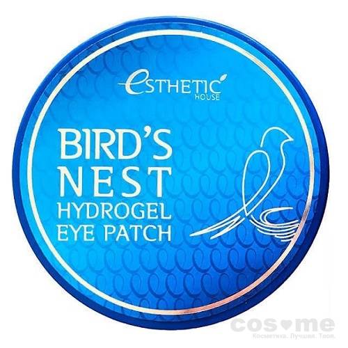 Патчи для глаз с экстрактом ласточкиного гнезда Esthetic House Bird's Nest Hydrogel Eye Patch — COS ❤️ ME.RU