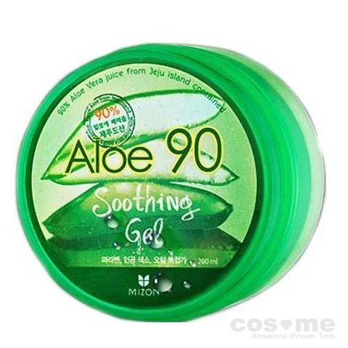 Гель Алоэ многофункциональный 90% Mizon Aloe 90 Soothing Gel — COS ❤️ ME.RU