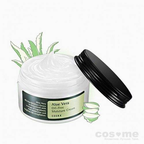 Крем для лица увлажняющий с экстрактом алоэ CosRX Aloe Vera Oil-Free Moisture Cream — COS ❤️ ME.RU