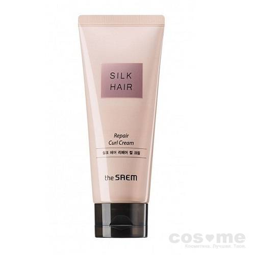 Крем-маска для вьющихся волос The Saem Silk Hair Repair Curl Cream — COS ❤️ ME.RU