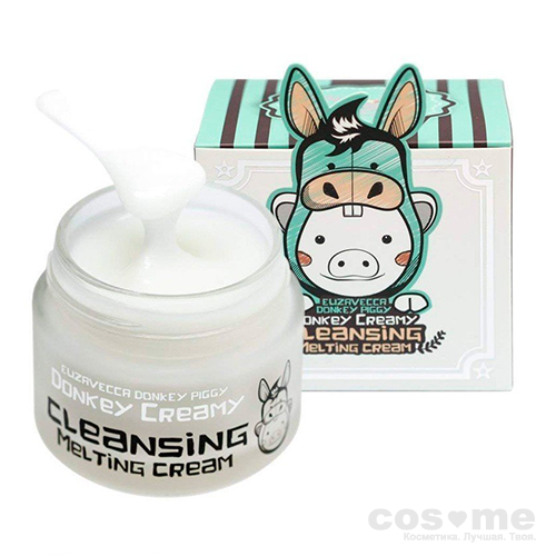  Крем для снятия макияжа Elizavecca Donkey Creamy Cleansing Melting Cream — COS ❤️ ME.RU