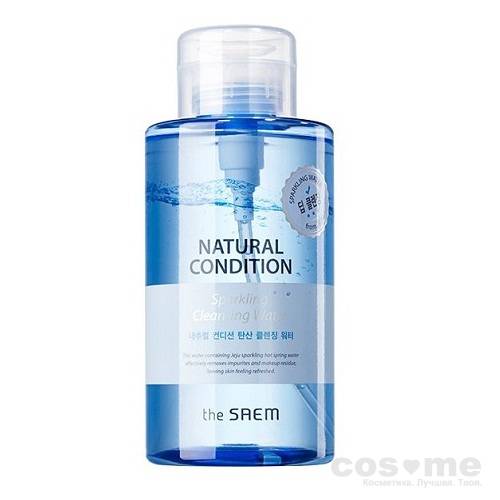 Вода мицеллярная The Saem Natural Condition Sparkling Cleansing Water — COS ❤️ ME.RU