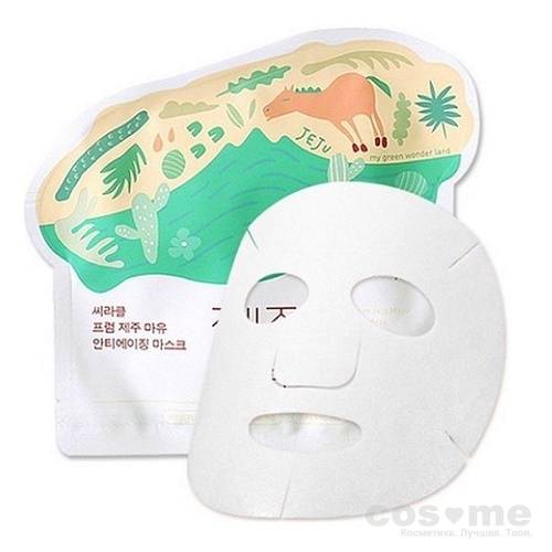Маска для лица тканевая антивозрастная Ciracle From Jeju Mayu Anti-Ageing Mask Pack — COS ❤️ ME.RU