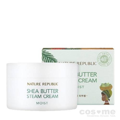 Крем для лица паровой ультраувлажняющий Nature Republic Shea Butter Steam Cream Ultra — COS ❤️ ME.RU