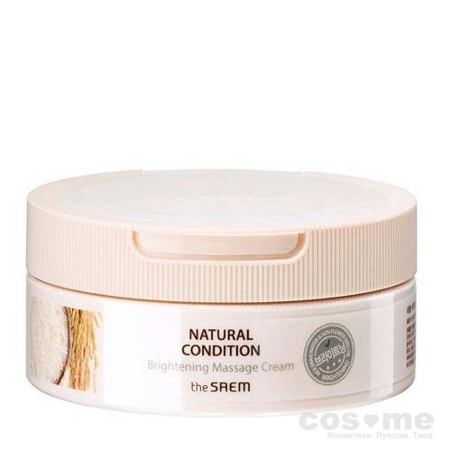 Крем массажный для яркости кожи The Saem Natural Condition Brightening Massage Cream(В работе) — COS ❤️ ME.RU