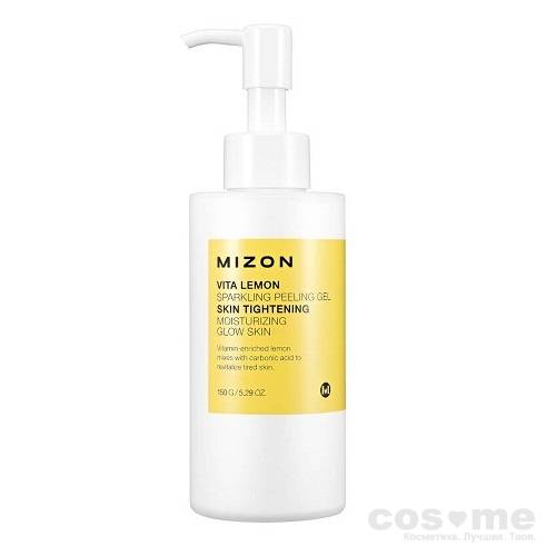 Гель с экстрактом лимона Mizon Vita Lemon Sparkling Peeling Gel — COS ❤️ ME.RU