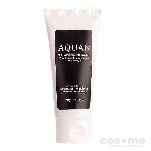 Гель-скатка для лица Anskin Aquan Soft &amp; Perfect Peeling Gel Гель-скатка для очищения кожи. 