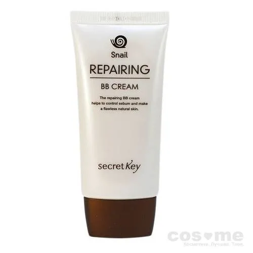 Крем ББ интенсивно обновляющий с муцином улитки Secret Key Snail Repairing B.B cream фото 1 — COS ❤️ ME.RU