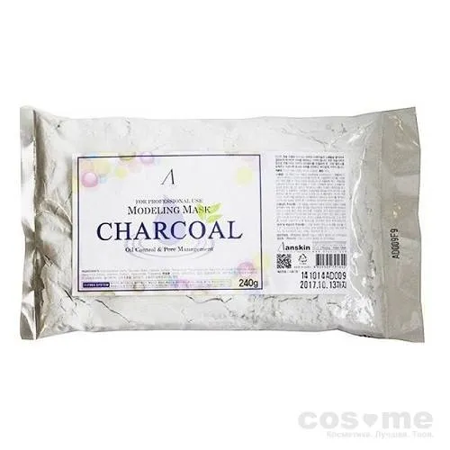 Маска альгинатная для жирной кожи с расширенными порами Anskin Original Charcoal Modeling Mask — COS ❤️ ME.RU