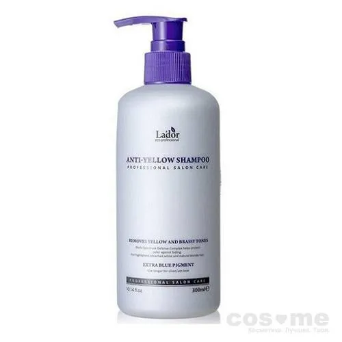 Шампунь против желтизны волос La’dor Anti Yellow Shampoo  — COS ❤️ ME.RU