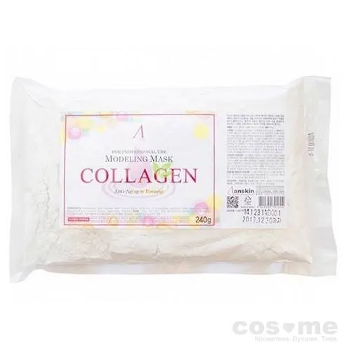 Маска альгинатная с коллагеном укрепляющая Anskin Original Collagen Modeling Mask — COS ❤️ ME.RU