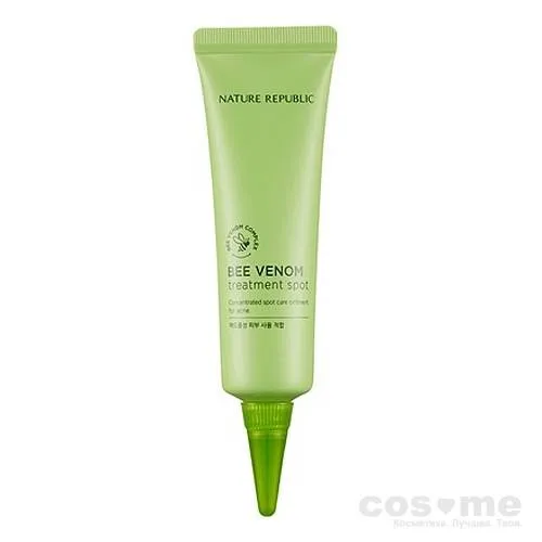 Крем точечный для проблемной кожи Nature Republic Bee Venom Treatment Spot — COS ❤️ ME.RU