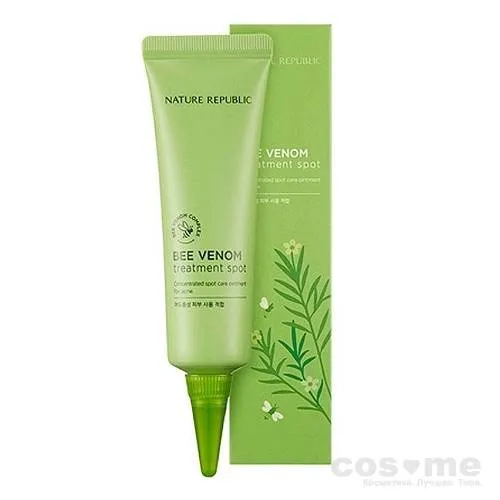 Крем точечный для проблемной кожи Nature Republic Bee Venom Treatment Spot — COS ❤️ ME.RU
