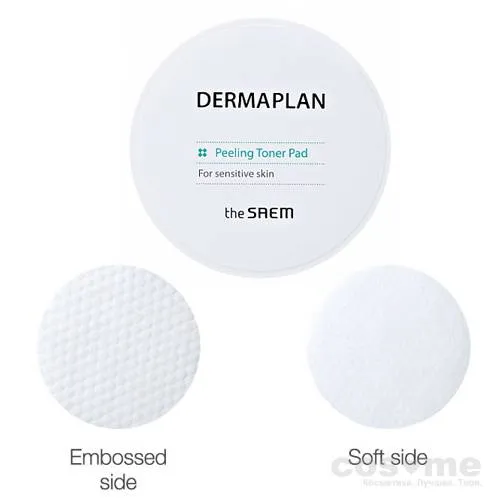 Пады очищающие The Saem Derma Plan Peeling Toner Pad  — COS ❤️ ME.RU