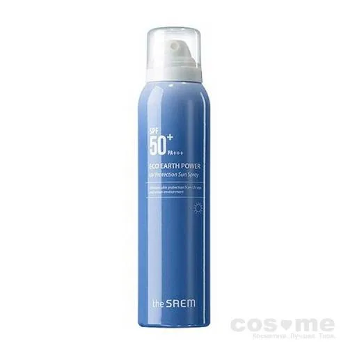 Спрей солнцезащитный The Saem Sun Eco Earth Power UV Protection Sun Spray SPF50+ PA+++ Спрей солнцезащитный SPF50 
