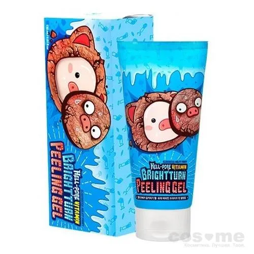 Гель-скатка витаминный Elizavecca Hell-Pore Vitamin Bright turn Peeling Gel — COS ❤️ ME.RU