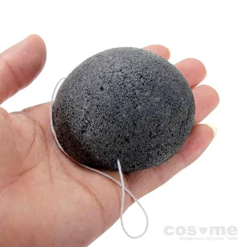 Спонж конняку The Saem Charcoal Jelly Cleansing Puff — COS ❤️ ME.RU