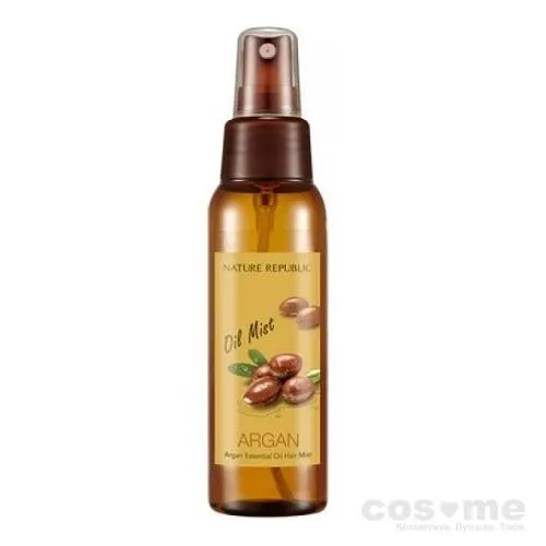 Мист-масло для волос восстанавливающий Nature Republic Argan Essential Oil Hair Mist — COS ❤️ ME.RU