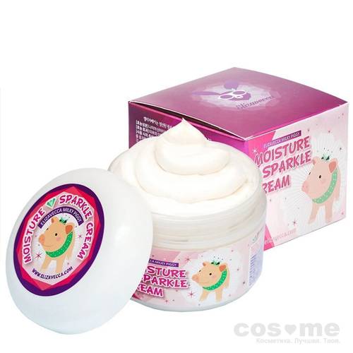 Крем увлажняющий с эффектом сияния Elizavecca Milky Piggy Moisture Sparkle Cream — COS ❤️ ME.RU