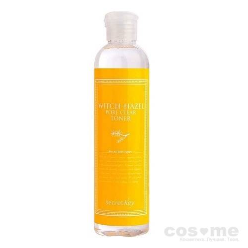 Тонер для пор Secret Key Witch-Hazel Pore Clear Toner Тонер для очищения пор с экстрактом гамамелиса