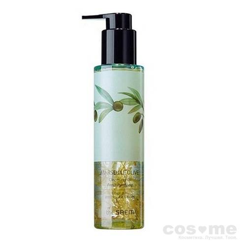 Масло для очищения лица с экстрактом оливы The Saem Olive Marseille Olive Cleansing Oil-Fresh Purifying — COS ❤️ ME.RU