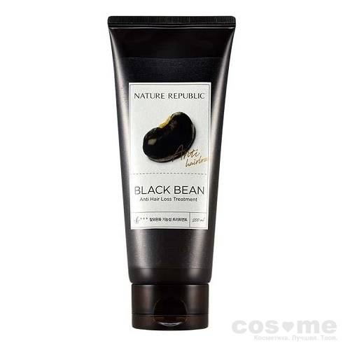 Средство против выпадения волос Nature Republic Black Bean Anti Hair Loss Treatment — COS ❤️ ME.RU