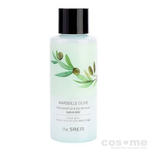 Средство для снятия макияжа The Saem Olive Marseille Olive Waterproof Lip & Eye Remover-Safe & Mild фото 1 — COS ❤️ ME.RU
