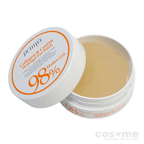 Патчи для глаз Petitfee Collagen &amp; Q10 Hydrogel Eye Patch — COS ❤️ ME.RU