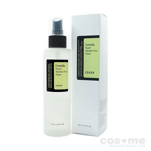 Тоник успокаивающий и увлажняющий с экстрактом центеллы COSRX Centella Water Alcohol-Free Toner — COS ❤️ ME.RU