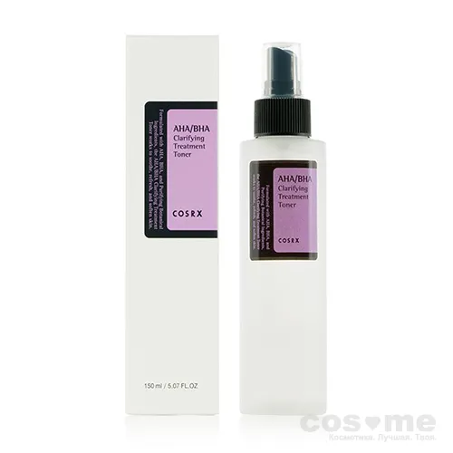 Тонер для лица с кислотами CosRX AHA/BHA Clarifying Treatment Toner — COS ❤️ ME.RU