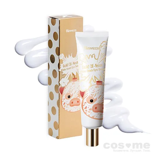 Крем для глаз осветляющий с золотом ласточкино гнездо Elizavecca Gold CF-Nest White Bomb — COS ❤️ ME.RU
