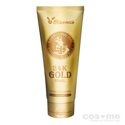 Очищающая пенка Elizavecca 24K Gold Snail Cleansing Foam — COS ❤️ ME.RU