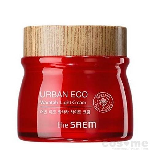 Крем-гель для лица легкий с экстрактом телопеи The Saem Urban Eco Waratah Light Cream Легкий крем с экстрактом телопеи. 