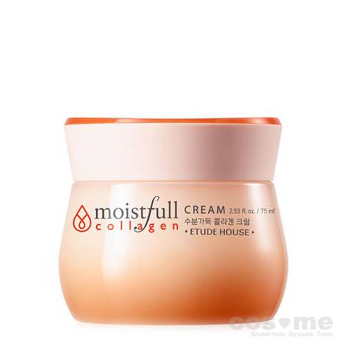 Крем для лица коллагеновый ETUDE HOUSE Moistfull Collagen Cream — COS ❤️ ME.RU