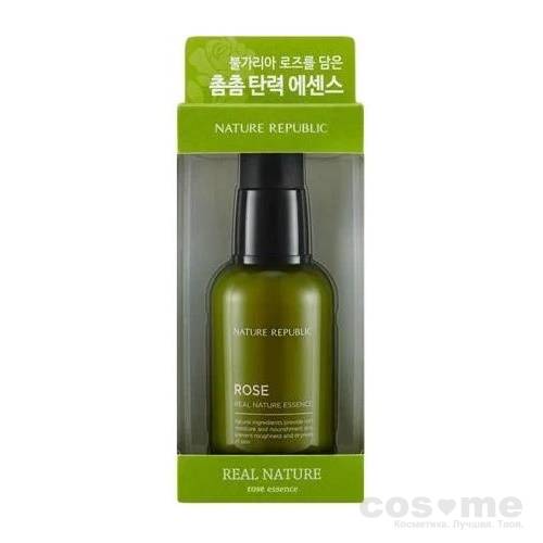 Эссенция с экстрактом розы Nature Republic Real Nature Essence (Rose) — COS ❤️ ME.RU