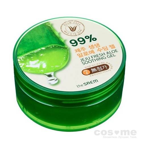 Гель универсальный увлажняющий The Saem Jeju Fresh Aloe Soothing Gel 99% — COS ❤️ ME.RU