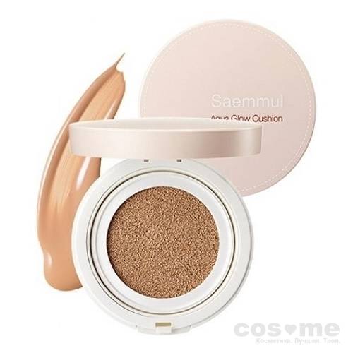 Основа-крем сияющая The Saem Saemmul Aqua Glow Cushion — COS ❤️ ME.RU