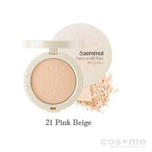 Пудра компактная ароматизированная The Saem Saemmul Perfume BB Pact SPF25 PA++  — COS ❤️ ME.RU