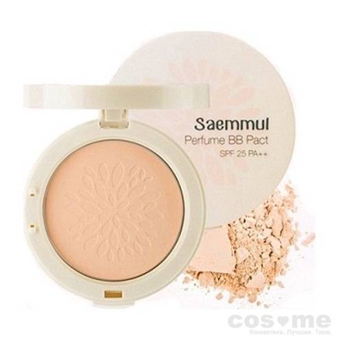 Пудра компактная ароматизированная The Saem Saemmul Perfume BB Pact SPF25 PA++  — COS ❤️ ME.RU