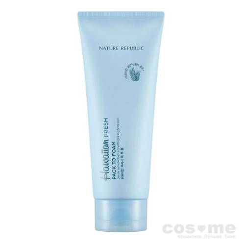Маска-пенка для очищающая Nature Republic Hawaiian Fresh Pack To Foam — COS ❤️ ME.RU
