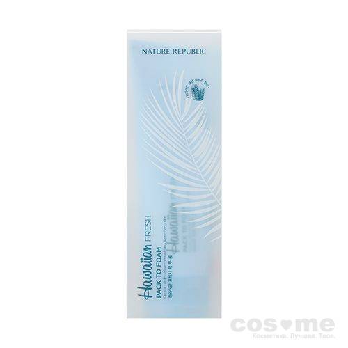 Маска-пенка для очищающая Nature Republic Hawaiian Fresh Pack To Foam — COS ❤️ ME.RU