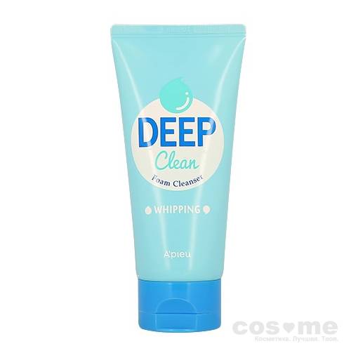 Пенка для глубокого очищения A&#039;PIEU Deep Clean foam cleanser_whipping Увлажняющая пенка-мусс с содой.
